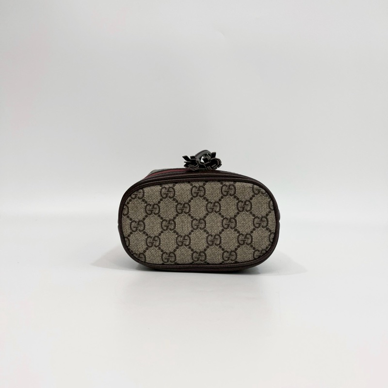 🤎古馳小水桶GUCCI原花Ophidia抽繩迷你小水桶550620-6