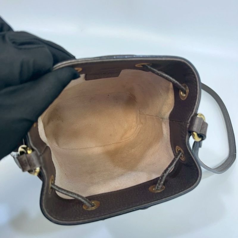 🤎古馳小水桶GUCCI原花Ophidia抽繩迷你小水桶550620-7