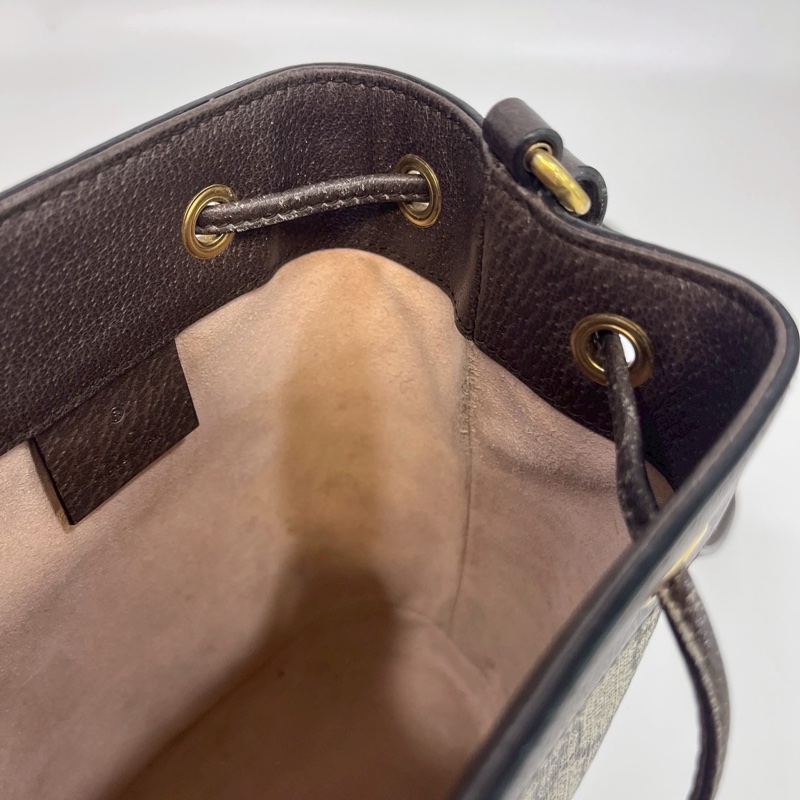 🤎古馳小水桶GUCCI原花Ophidia抽繩迷你小水桶550620-19