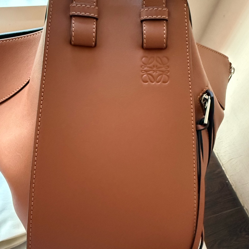Loewe 小型經典小牛皮 Hammock 吊床包 手提包-5