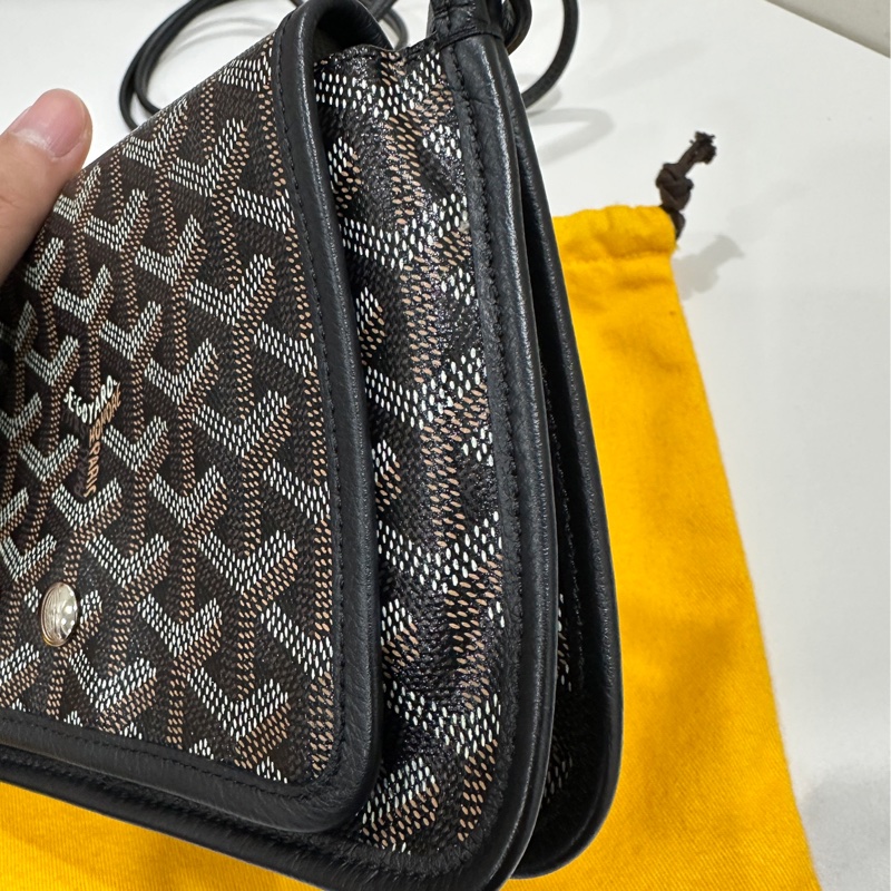 Goyard經典黑色信封斜背包-2