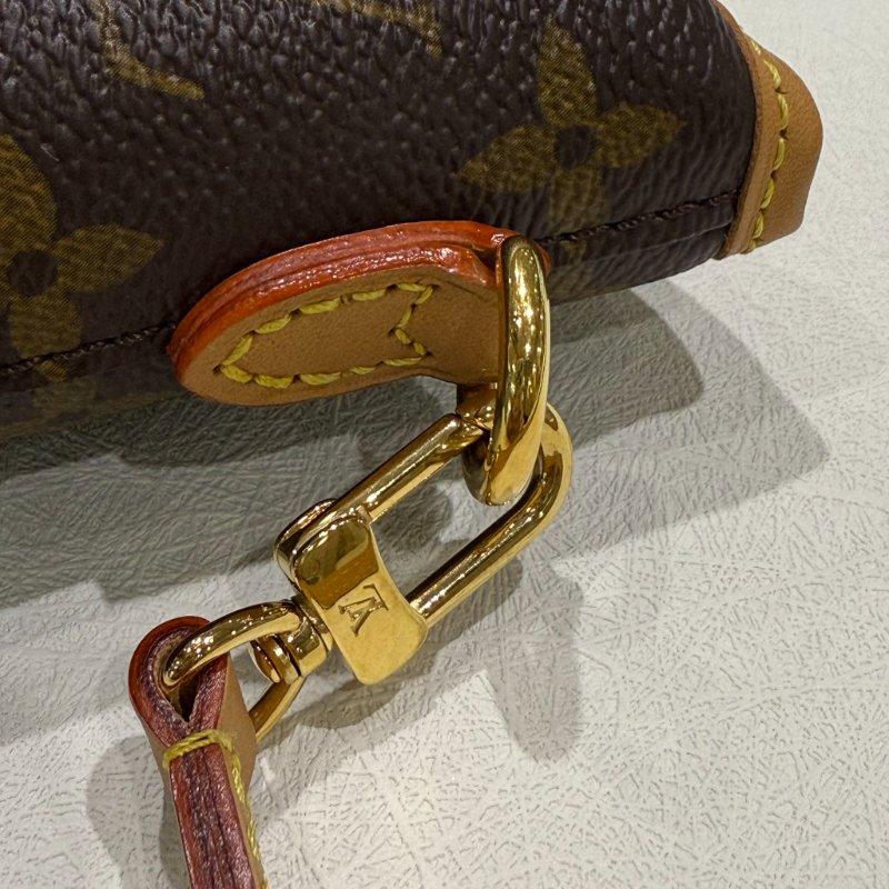 Louis Vuitton - 原花金釦fokl me pouch薯條包-9