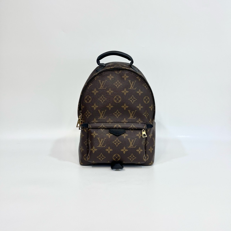 🤎路易威登後背包LV 原花Palm Spring PM金釦後背包 M44871-2