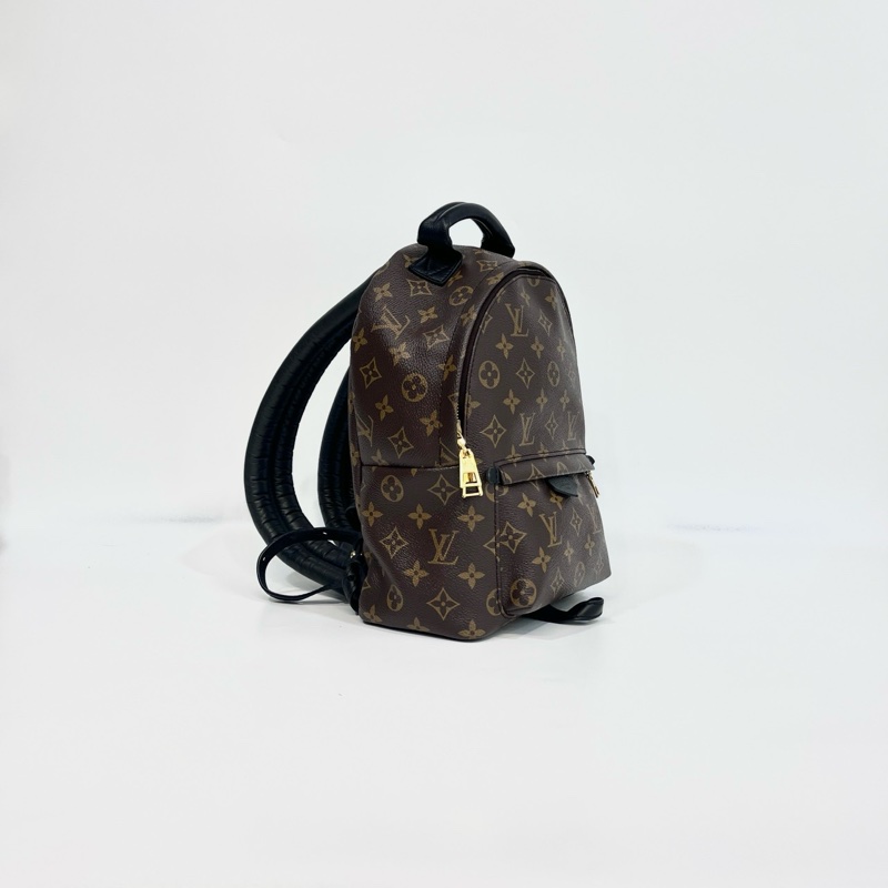 🤎路易威登後背包LV 原花Palm Spring PM金釦後背包 M44871-3