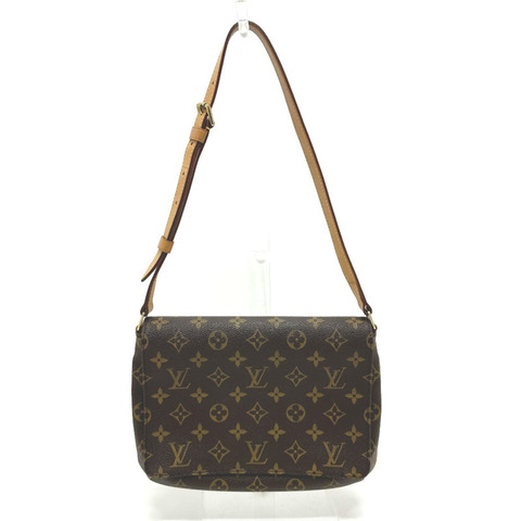 路易威登 M51257 Musette Tango 肩背包，Monogram 帆布，棕色