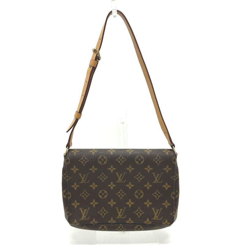 路易威登 M51257 Musette Tango 肩背包，Monogram 帆布，棕色-0