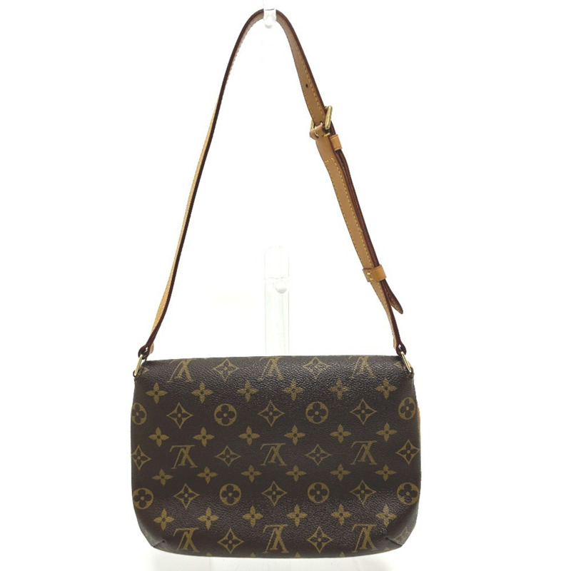 路易威登 M51257 Musette Tango 肩背包，Monogram 帆布，棕色-1