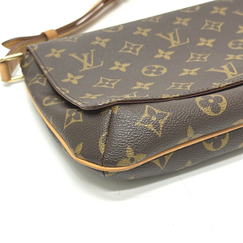 路易威登 M51257 Musette Tango 肩背包，Monogram 帆布，棕色-4