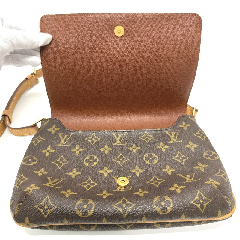 路易威登 M51257 Musette Tango 肩背包，Monogram 帆布，棕色-10