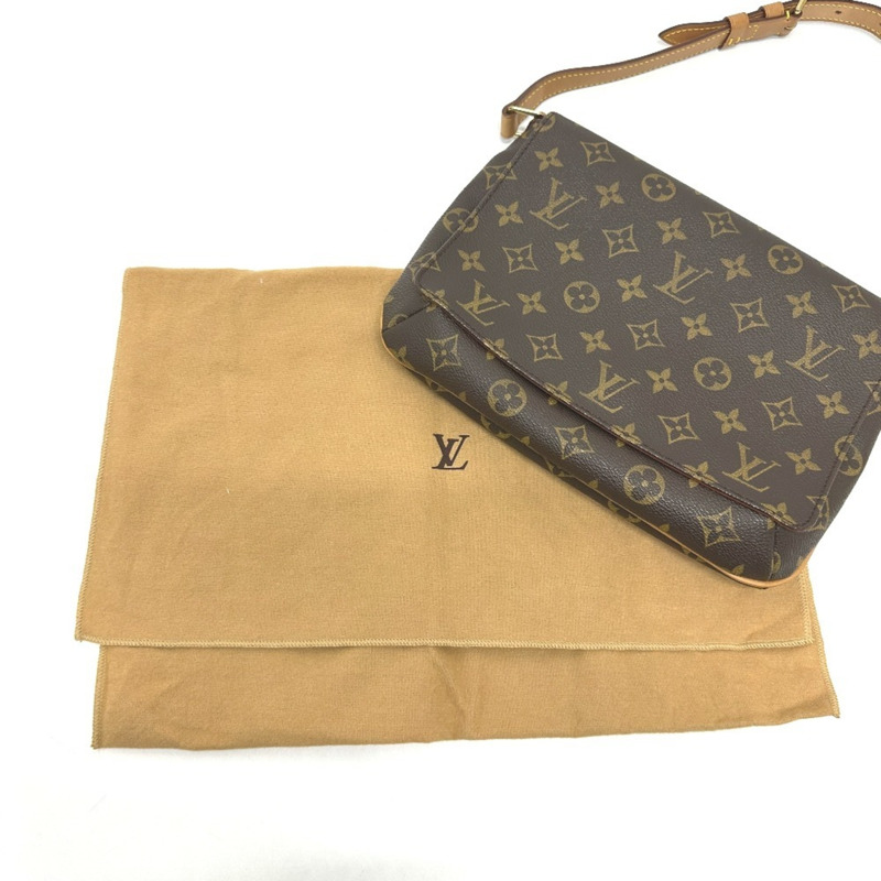 路易威登 M51257 Musette Tango 肩背包，Monogram 帆布，棕色-15