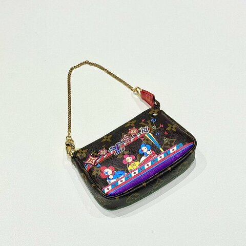 Louis Vuitton - 原花童趣遊樂園麻將包