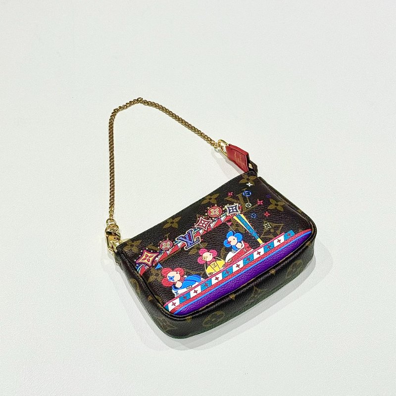 Louis Vuitton - 原花童趣遊樂園麻將包-0