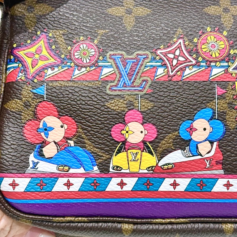 Louis Vuitton - 原花童趣遊樂園麻將包-2