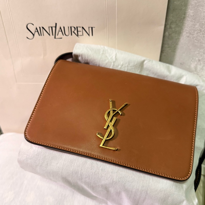 YSL 聖羅蘭經典NIKI SATCHEL植鞣革斜背包起-1