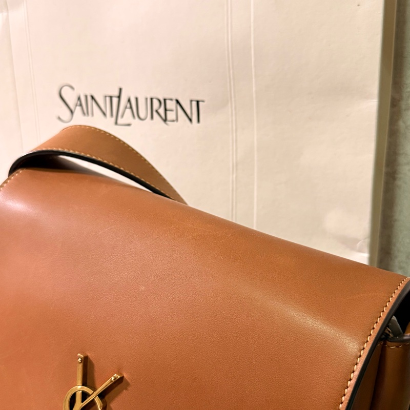 YSL 聖羅蘭經典NIKI SATCHEL植鞣革斜背包起-2