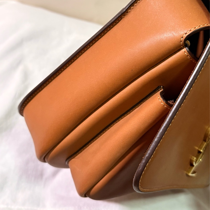 YSL 聖羅蘭經典NIKI SATCHEL植鞣革斜背包起-3