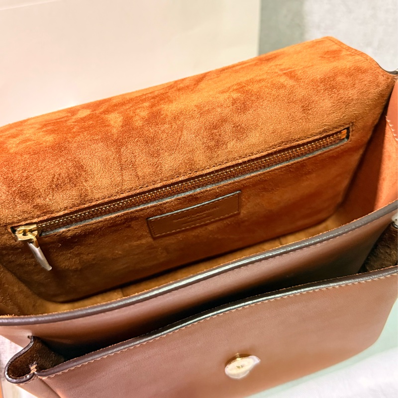 YSL 聖羅蘭經典NIKI SATCHEL植鞣革斜背包起-12