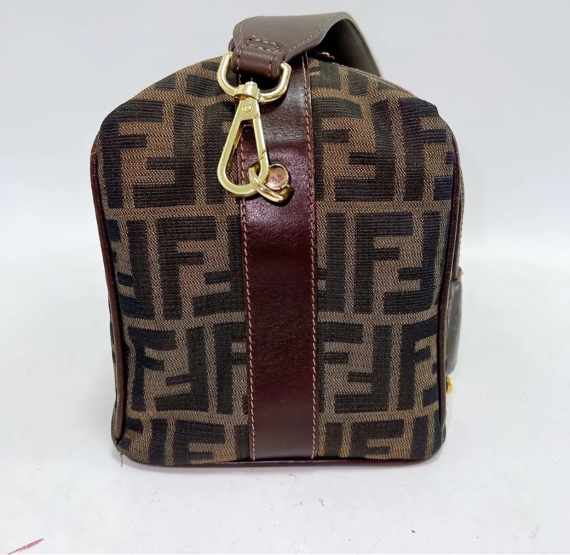 【90%新✨】Fendi Zucca帆布棕色化妆包/手拿包 Vanity Pouch-2