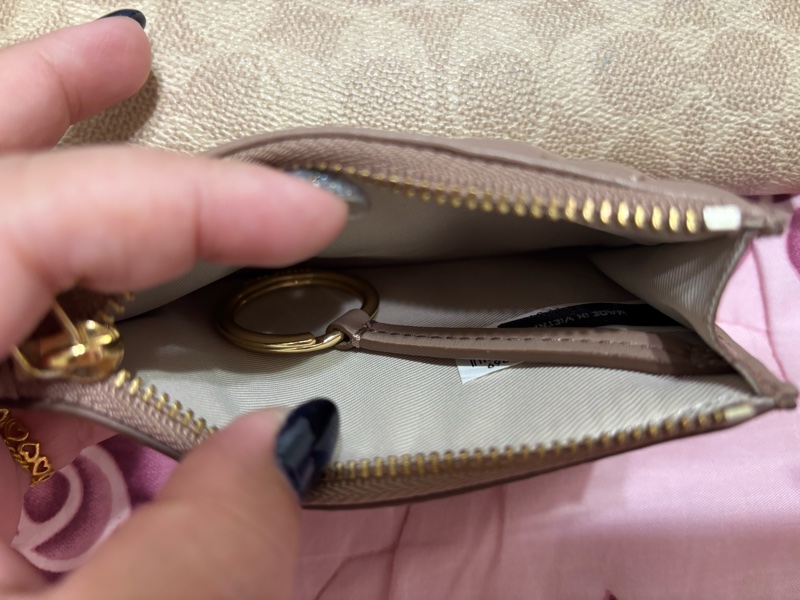 MJ專櫃款鑰匙零錢包-0