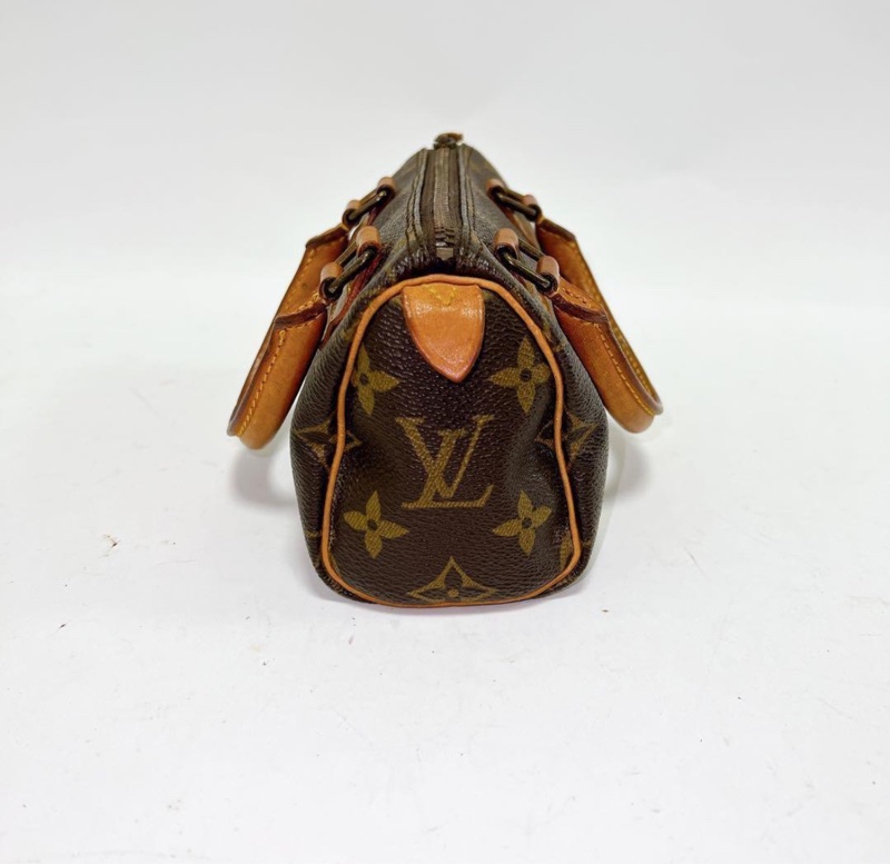 【超高性價比✨85%新】LV speedy nano 老花中古枕頭包-2
