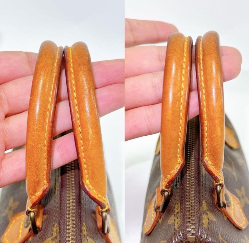 【超高性價比✨85%新】LV speedy nano 老花中古枕頭包-6