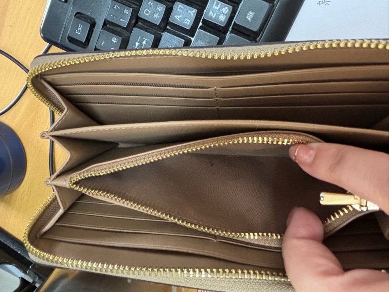 coach 去年新款長夾（二手）-12