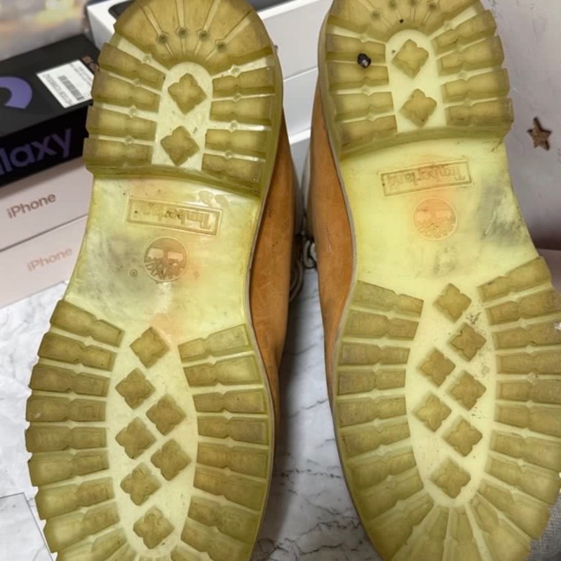 Us10 28CM Timberland 高筒 無鞋盒-5