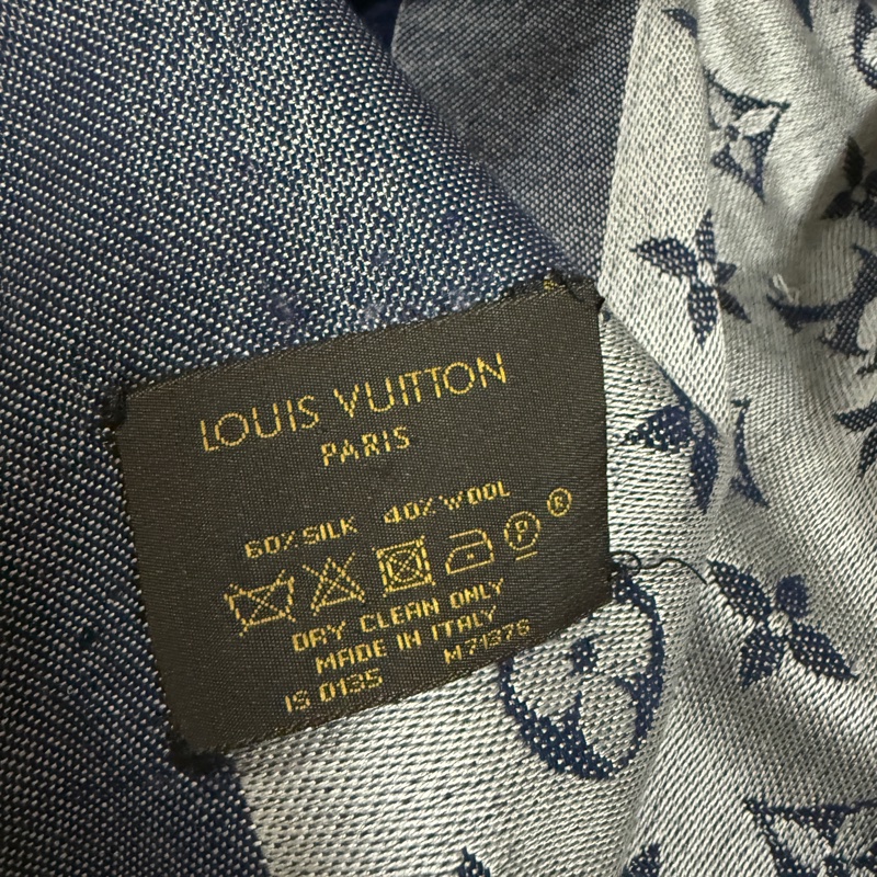 Monogram Denim 披肩-7