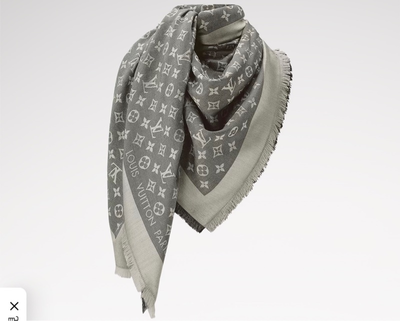 Monogram Denim 披肩-8