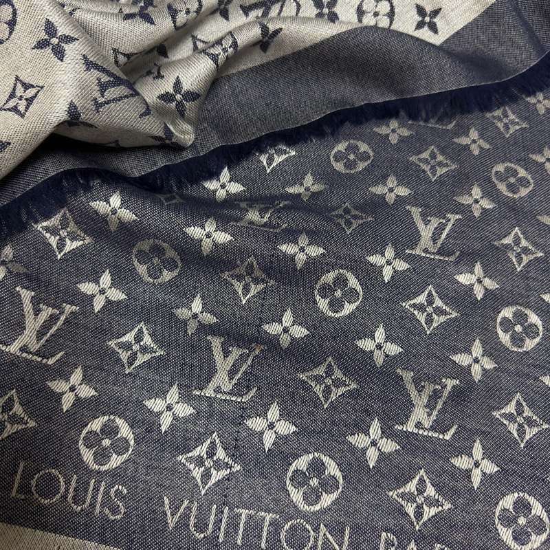 Monogram Denim 披肩-17