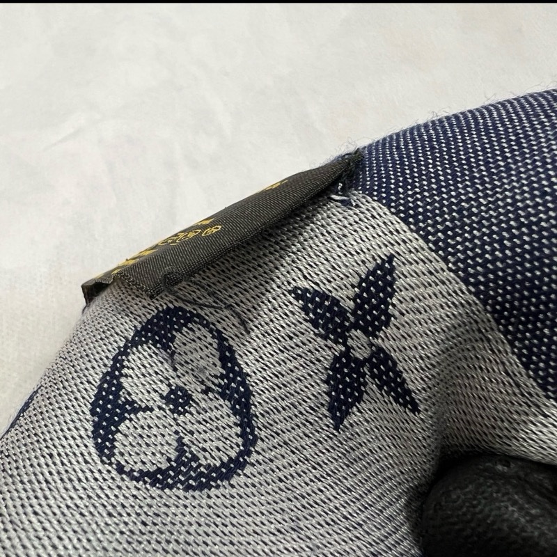 Monogram Denim 披肩-8