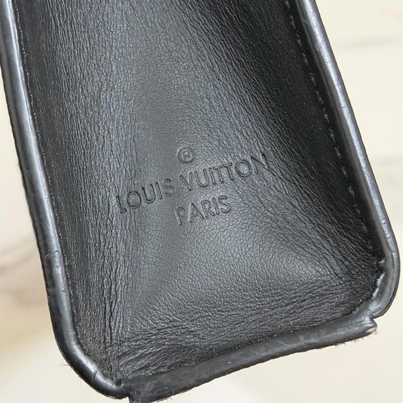 ®️LV Sac Plat Monogram 黑花男生公事包/手提包 M46098 晶片款-20