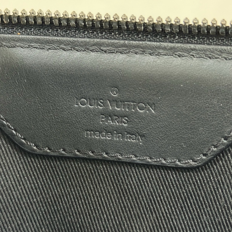 ®️LV Sac Plat Monogram 黑花男生公事包/手提包 M46098 晶片款-25