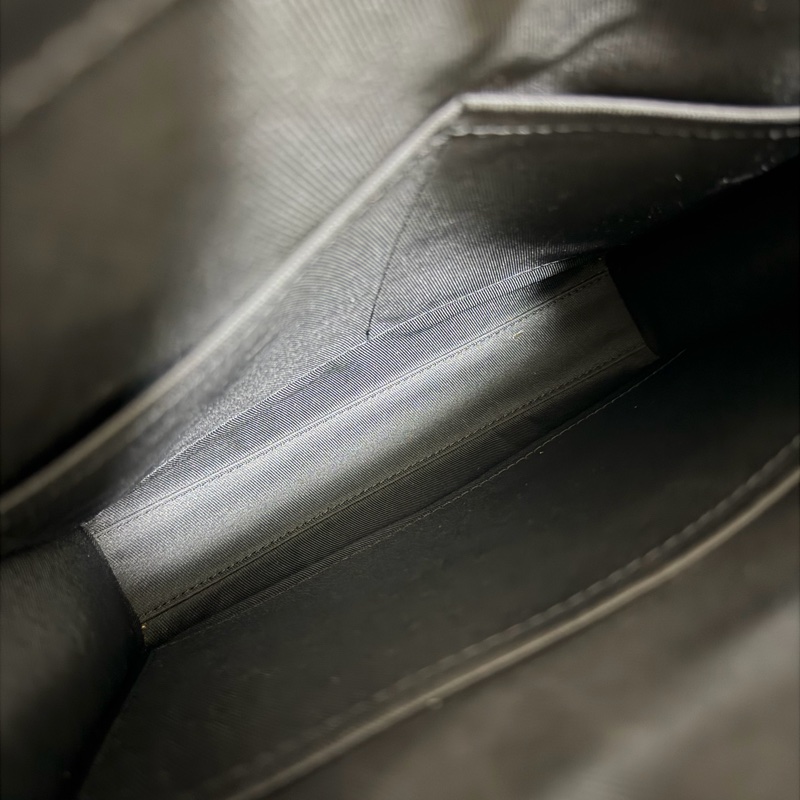 ®️LV Sac Plat Monogram 黑花男生公事包/手提包 M46098 晶片款-26