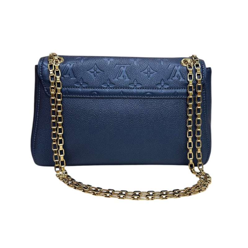 LV M48948 Empreinte Saint Germain MM 牛皮壓花錬袋-6