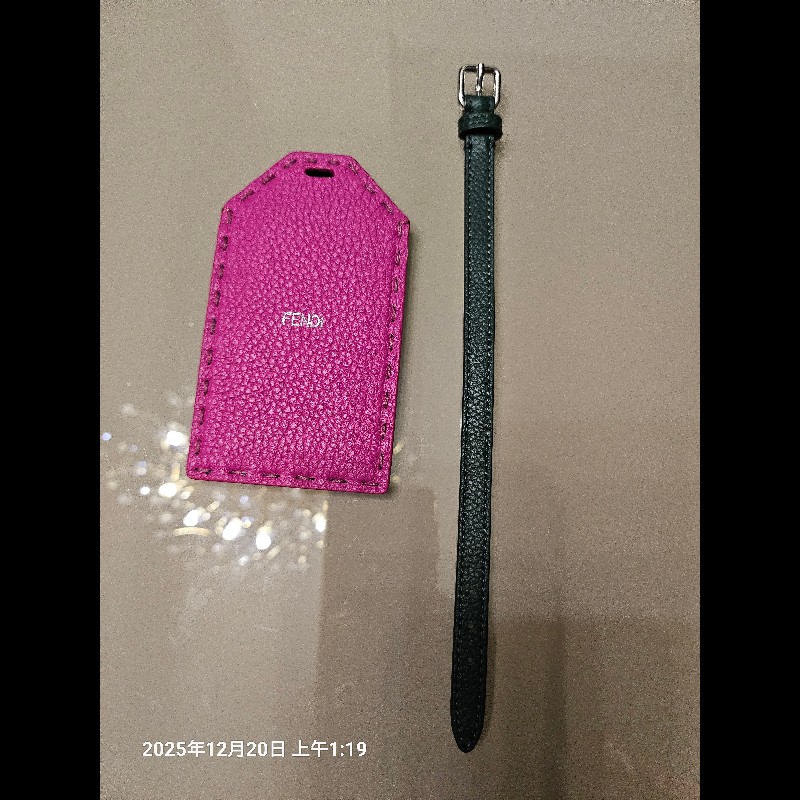 FENDI牛皮行李吊牌-2