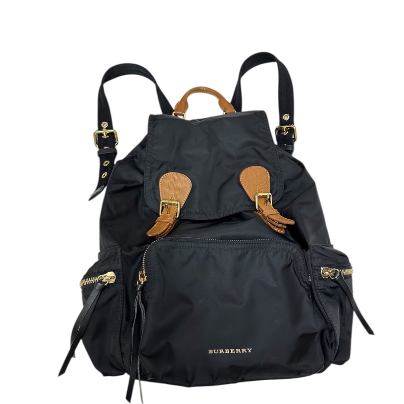 Burberry 絹料背包-5