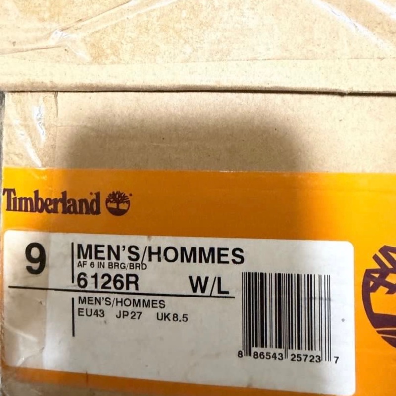 Us9 Timberland 高筒 有鞋盒-6