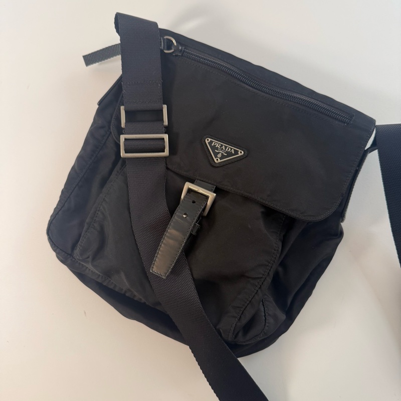 ✔️Prada降落傘布小郵差包/尼龍斜背包/肩背包-3