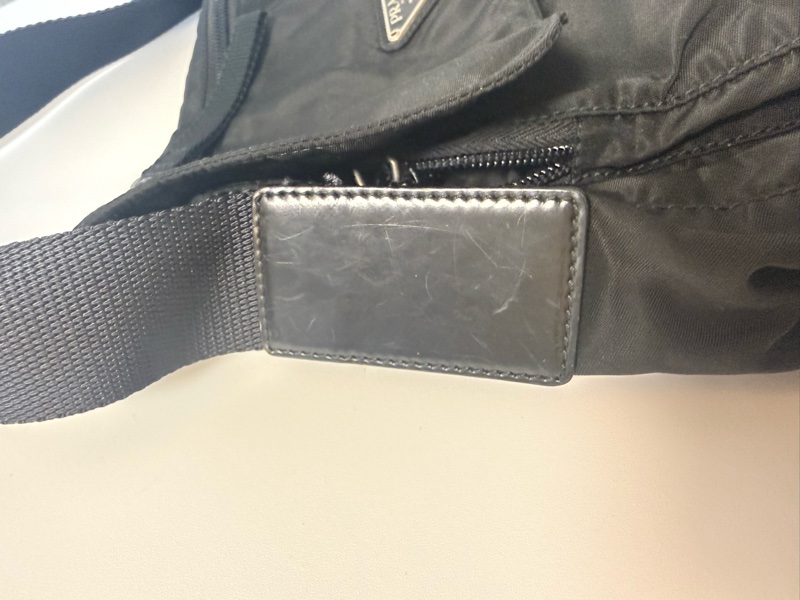 ✔️Prada降落傘布小郵差包/尼龍斜背包/肩背包-14