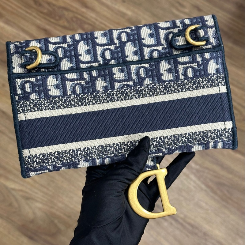 Dior Oblique 緹花 Saddle bag-3