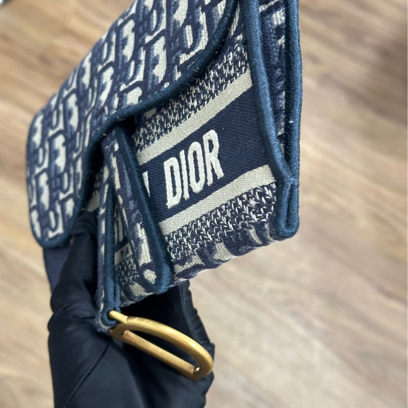 Dior Oblique 緹花 Saddle bag-12