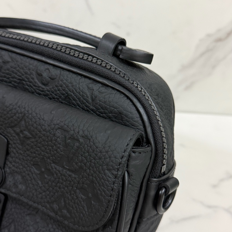 ®️LV S Lock 郵差包 牛皮壓紋款 最新款M58489晶片款-9