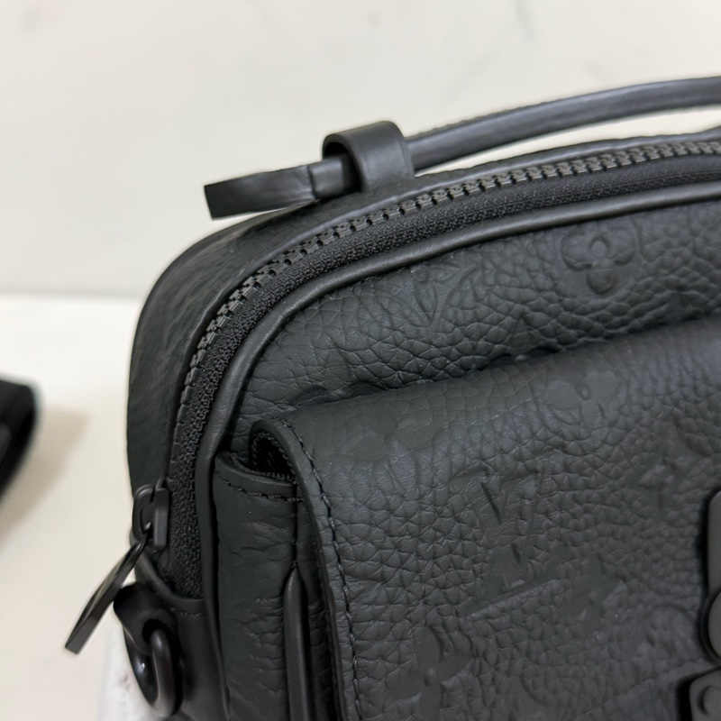 ®️LV S Lock 郵差包 牛皮壓紋款 最新款M58489晶片款-10