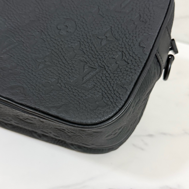 ®️LV S Lock 郵差包 牛皮壓紋款 最新款M58489晶片款-16