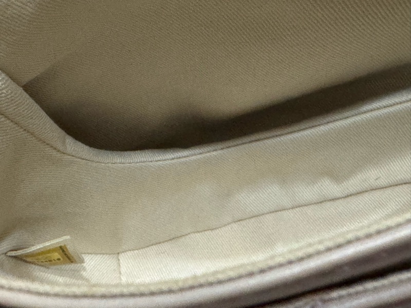 Chanel 閒置品 南瓜包 油蠟牛皮-11