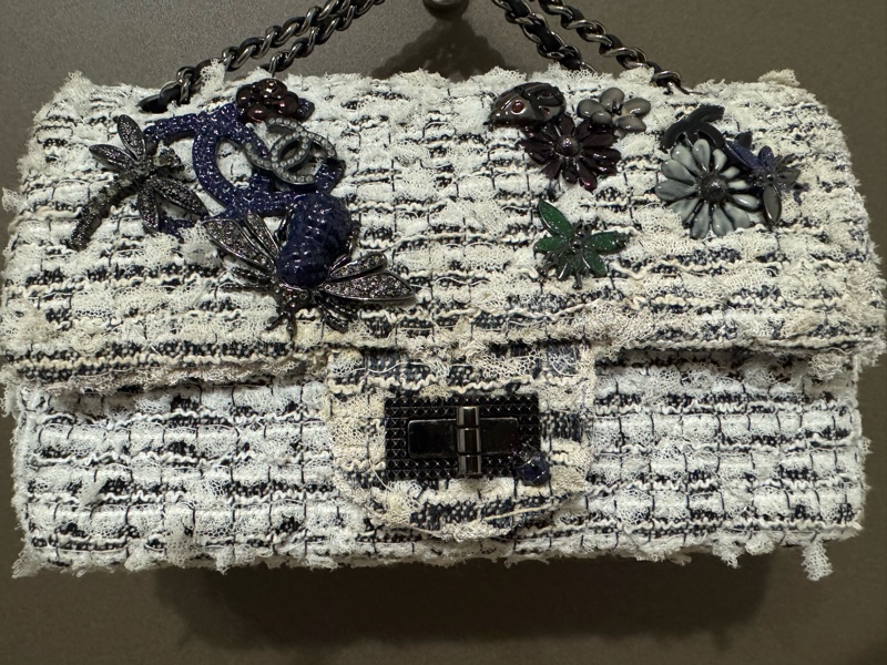 Chanel 閒置品 毛呢材質特別版2.55-1