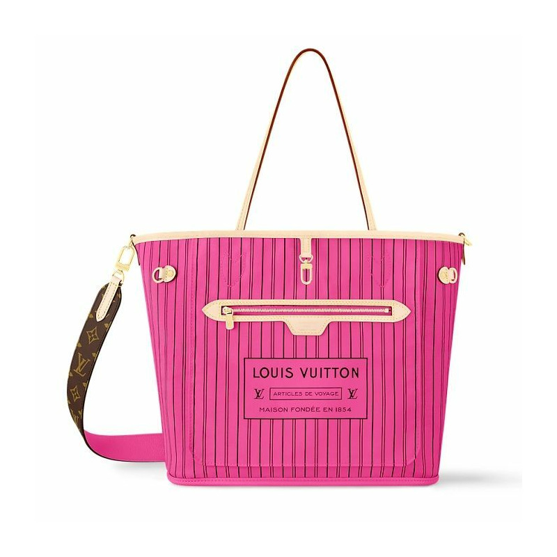 LOUIS VUITTON Neverfull Bandoulière Inside Out MM M12257-0