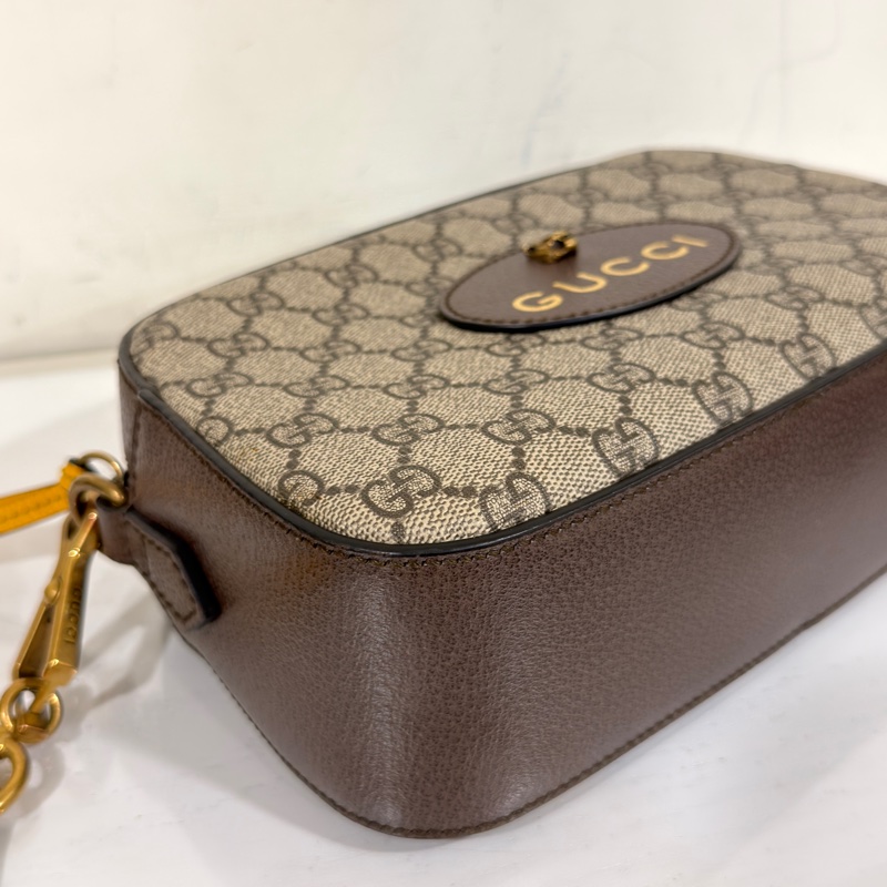 🈶台灣購證 #近新閒置 #全網最低 Gucci Ophidia虎頭相機包-7