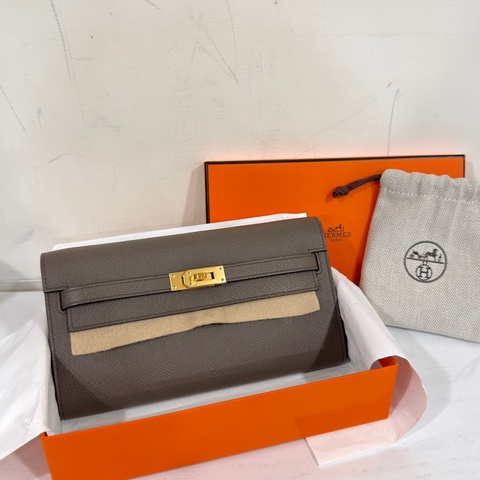 #全配全新帶膜 #全網最低💰 愛馬仕錫器灰Kelly Togo W刻